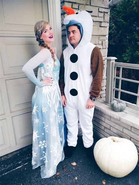 elsa and olaf costumes